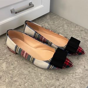 J. Crew wool ballet flat